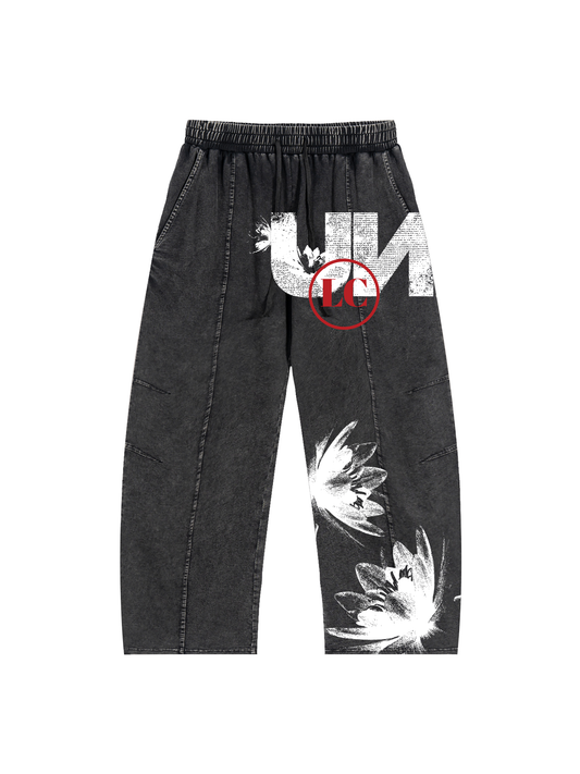 LC Sweatpants Dark Grey (Over-sized)