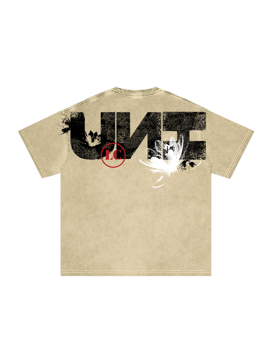 LC Apricot Short-Sleeve T-shirt (Over-sized)
